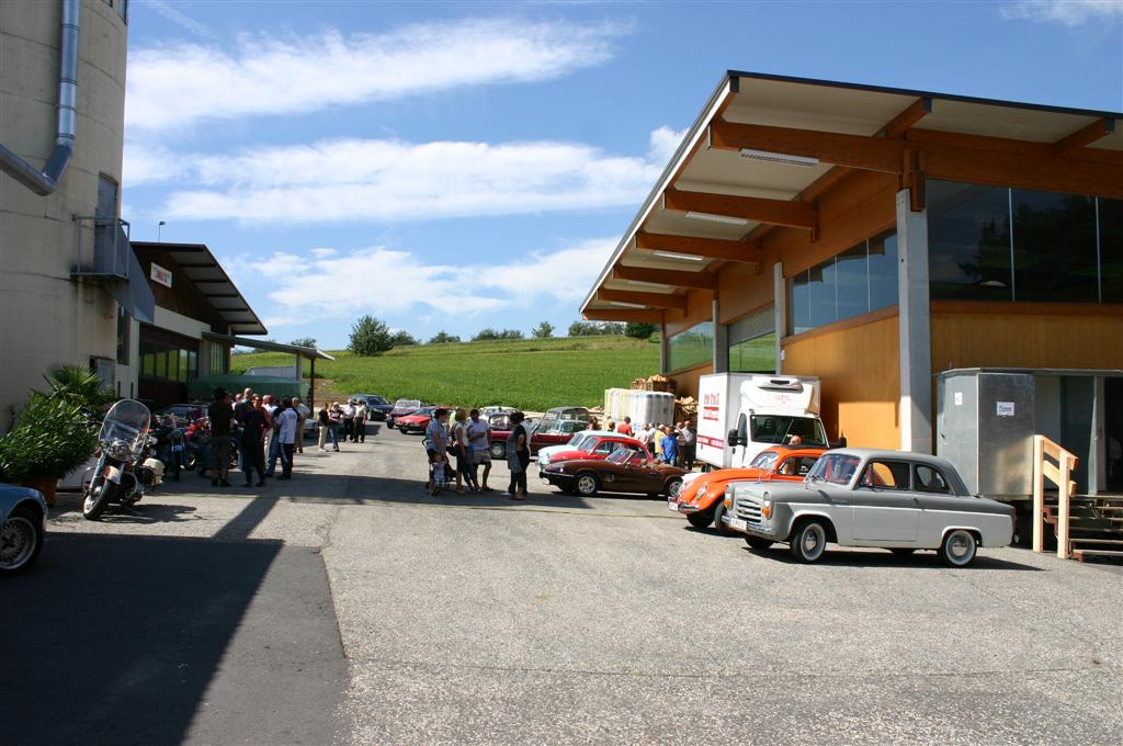 2010-08-08 Oldtimertreffen beim Clubkollegen Kranz